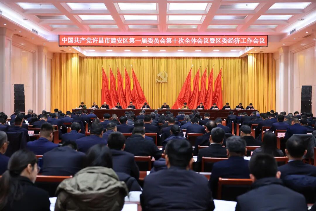 区委一届十次全会暨区委经济工作会议召开
